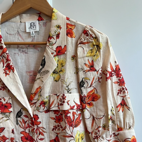 DRA Jayden Top, Size M, Sunset Birds - Picture 6 of 9